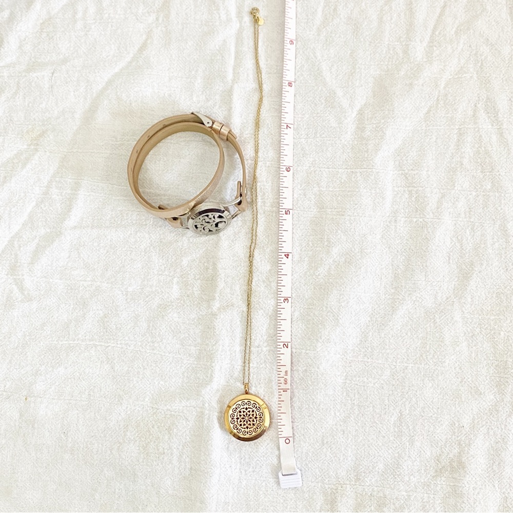 Necklace & Bracelet, Essential oils, Accessory Set - Picture 3 of 4